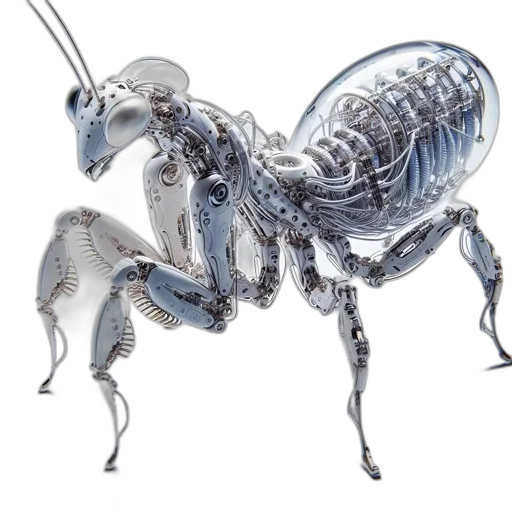 robot, creature, animal, jewelry transparent PNG cut-out