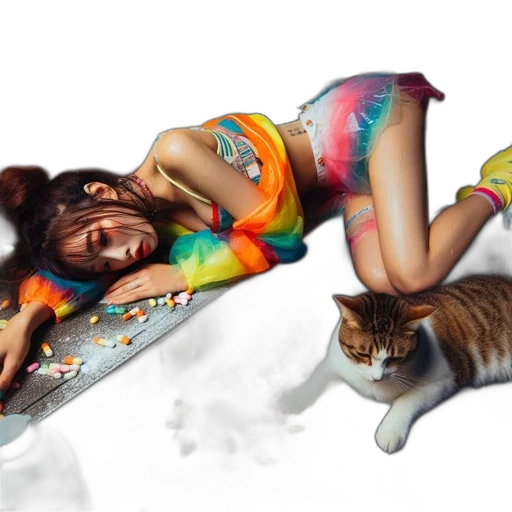 concept art, photorealistic, fantasy art, oil painting transparent PNG cut-out