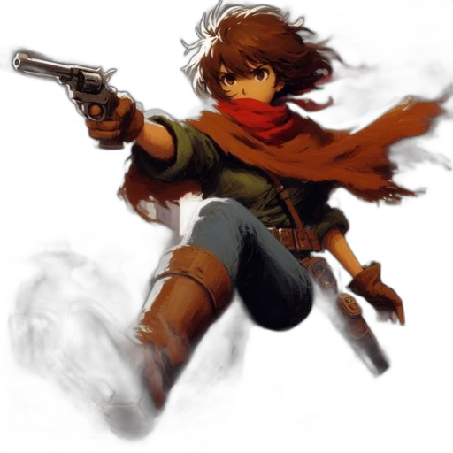 weapon, concept art, pixel art, comic book art transparent PNG cut-out