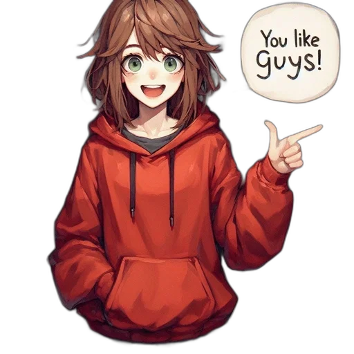 jacket, face, staff, creature transparent PNG cut-out
