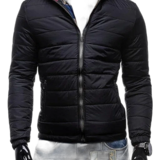 jacket, 3d render, photorealistic, person transparent PNG cut-out
