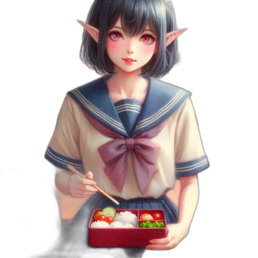 food, staff, creature, face transparent PNG cut-out
