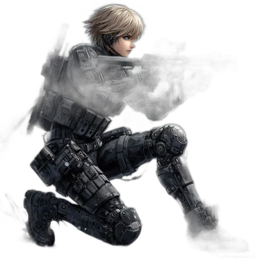 weapon, concept art, pixel art, photorealistic transparent PNG cut-out