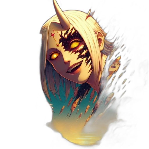 mask, face, staff, dragon transparent PNG cut-out