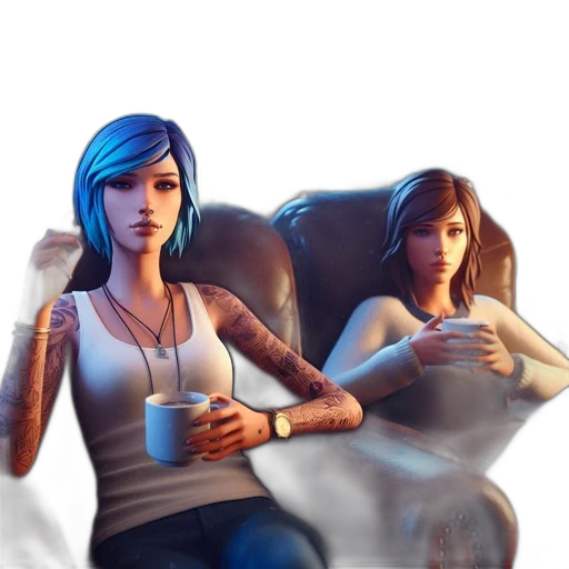 concept art, fantasy art, 3d render, comic book art transparent PNG cut-out