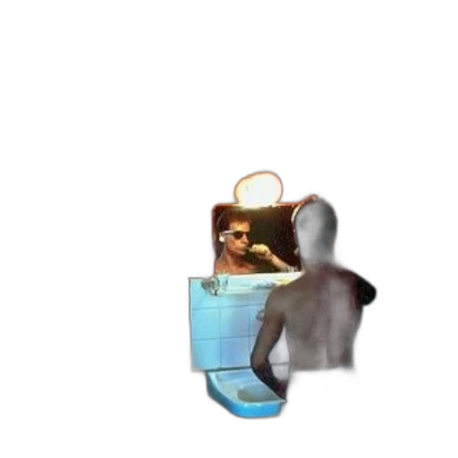 bottle, robot, mask, face transparent PNG cut-out