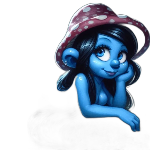 hat, staff, face, concept art transparent PNG cut-out