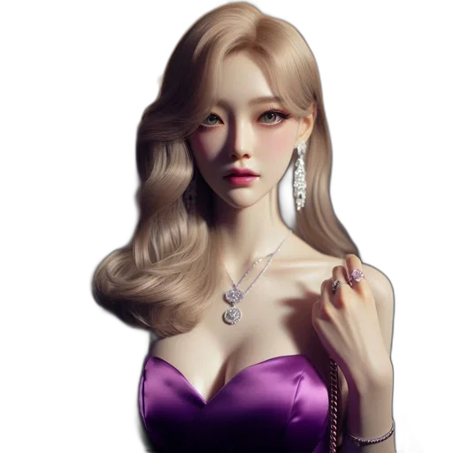 jewelry, photorealistic, fantasy art, concept art transparent PNG cut-out