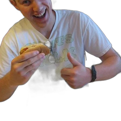 food, creature, face, jacket transparent PNG cut-out