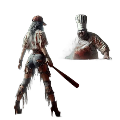 weapon, staff, sword, creature transparent PNG cut-out