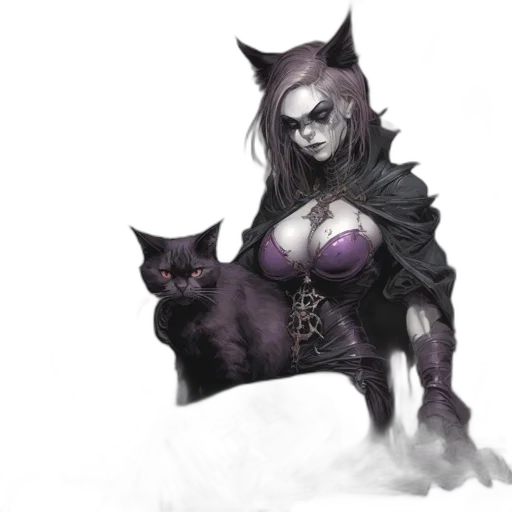 creature, fantasy art, concept art, comic book art transparent PNG cut-out