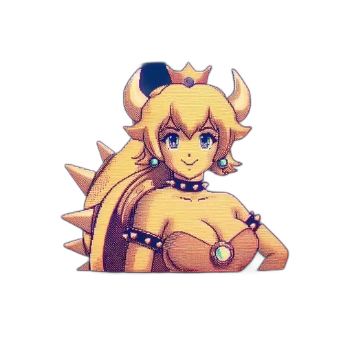 dragon, crown, staff, creature transparent PNG cut-out
