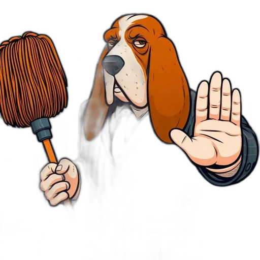 staff, animal, hair, mask transparent PNG cut-out