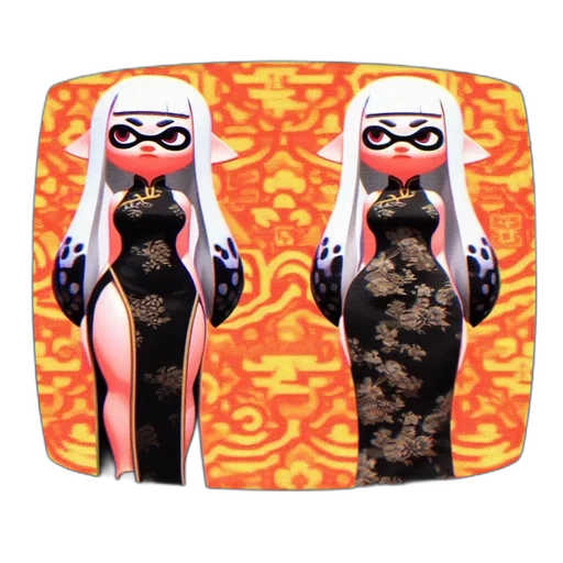 dress, concept art, 3d render, fantasy art transparent PNG cut-out