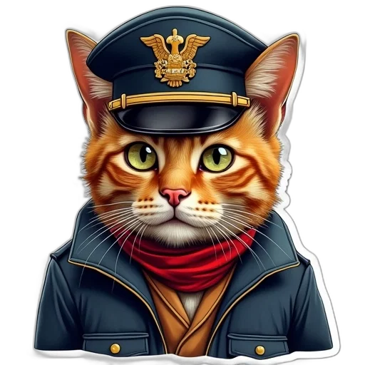 hat, staff, jacket, animal transparent PNG cut-out