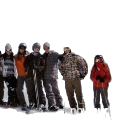 staff, concept art, snow, group transparent PNG cut-out