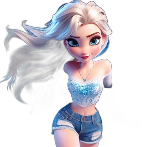 dress, concept art, fantasy art, cartoon transparent PNG cut-out