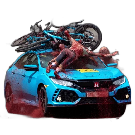 car, concept art, 3d render, comic book art transparent PNG cut-out