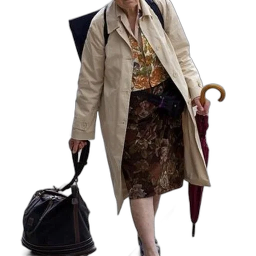 staff, jacket, umbrella, concept art transparent PNG cut-out