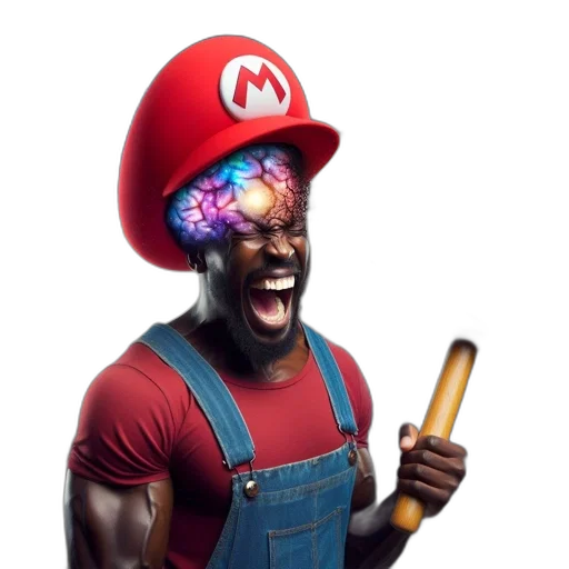 hat, weapon, staff, mask transparent PNG cut-out