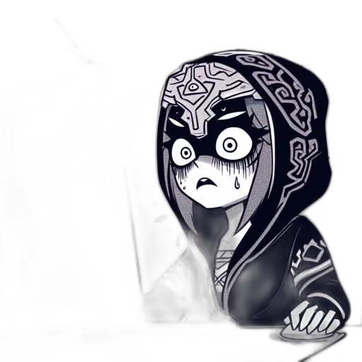 mask, creature, jacket, face transparent PNG cut-out
