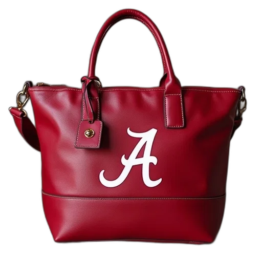 alabama, crimson, tide, tote transparent PNG cut-out