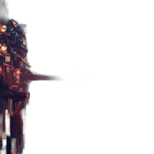 robot, weapon, sword, staff transparent PNG cut-out
