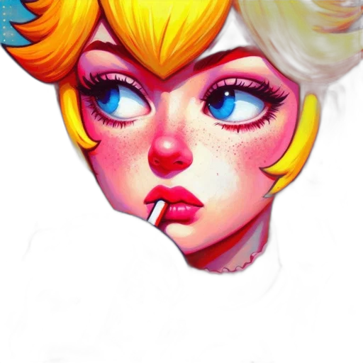 face, concept art, photorealistic, fantasy art transparent PNG cut-out