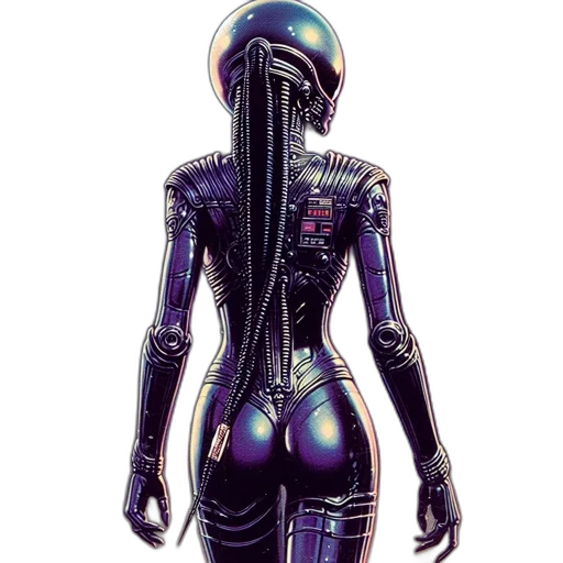 robot, dress, creature, jewelry transparent PNG cut-out