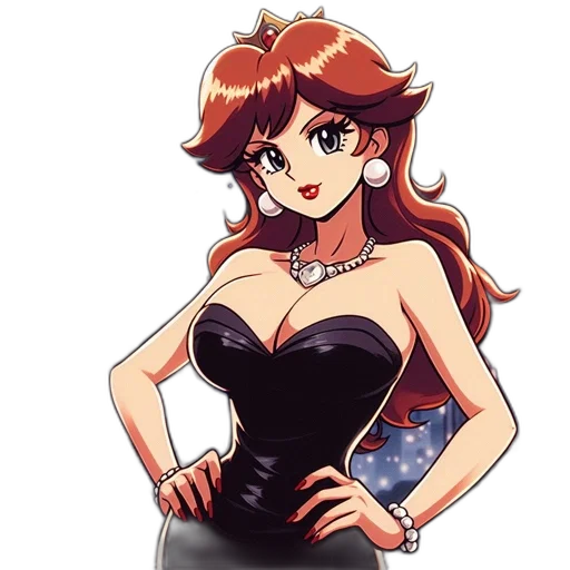 dress, cartoon, pixel art, anime transparent PNG cut-out
