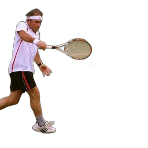 3d render, tennis, player, action transparent PNG cut-out