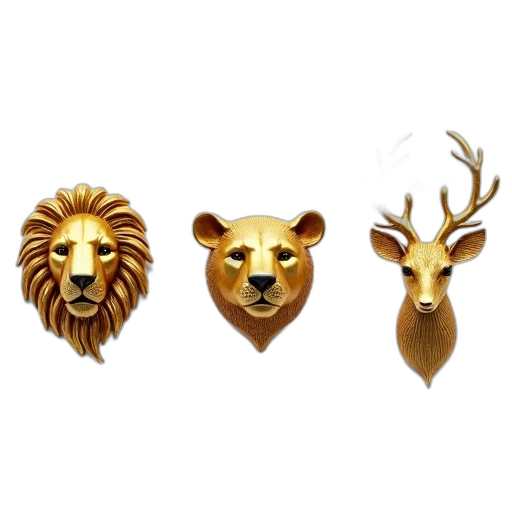 jewelry, crown, 3d render, collection transparent PNG cut-out