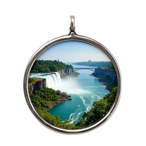 jewelry, photorealistic, silver, pendant transparent PNG cut-out