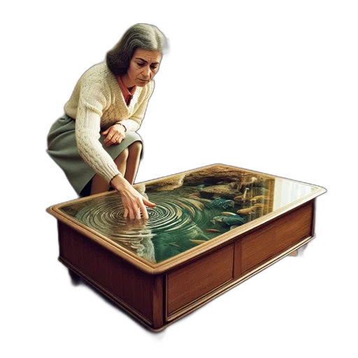 furniture, jewelry, concept art, underwater transparent PNG cut-out