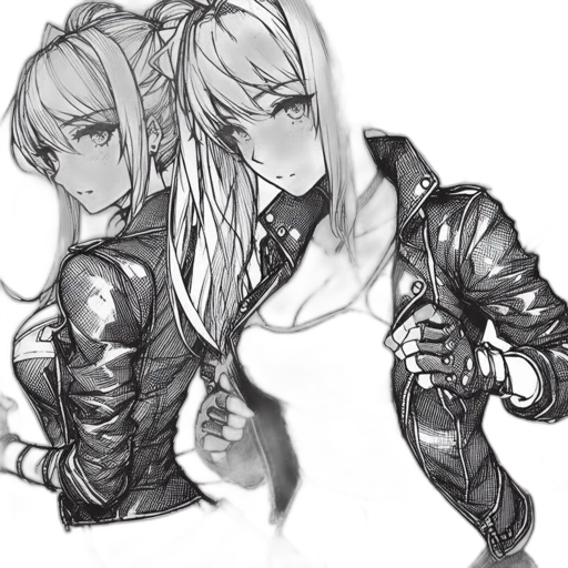 jacket, weapon, sword, concept art transparent PNG cut-out