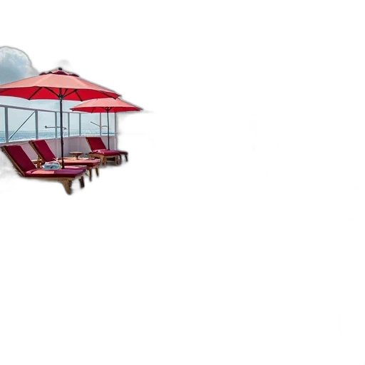 umbrella, car, furniture, concept art transparent PNG cut-out