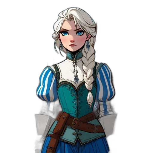 staff, dress, fantasy art, concept art transparent PNG cut-out