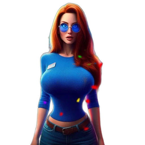 jacket, dress, staff, concept art transparent PNG cut-out