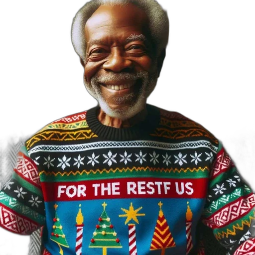jacket, elderly, individual, wears transparent PNG cut-out