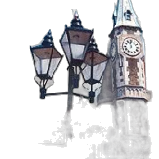 building, umbrella, staff, watercolor transparent PNG cut-out