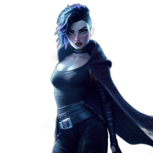 jacket, concept art, comic book art, cyberpunk transparent PNG cut-out