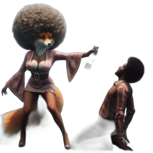 hair, hat, staff, concept art transparent PNG cut-out