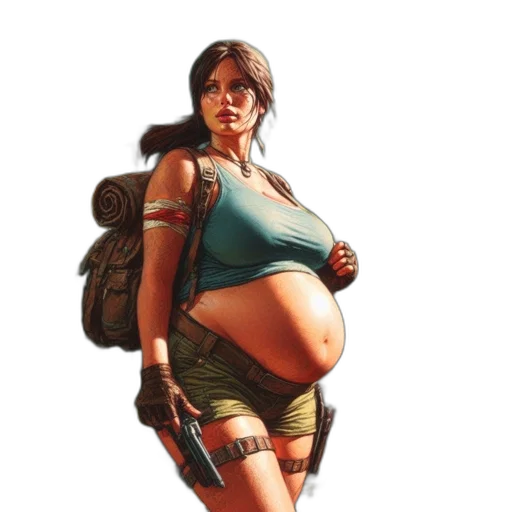 dress, weapon, concept art, comic book art transparent PNG cut-out