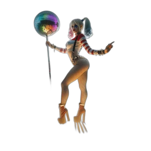 staff, robot, concept art, 3d render transparent PNG cut-out