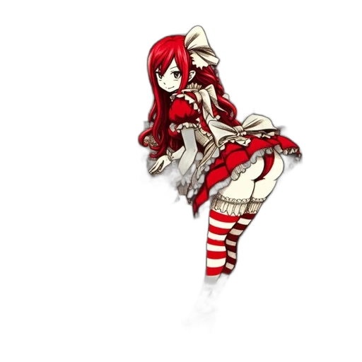 dress, staff, weapon, creature transparent PNG cut-out