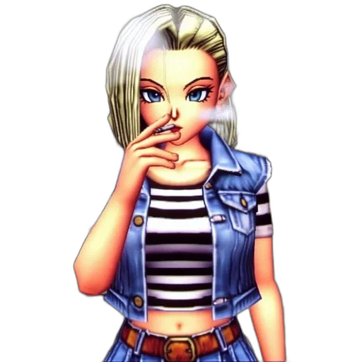 face, jacket, jewelry, cartoon transparent PNG cut-out