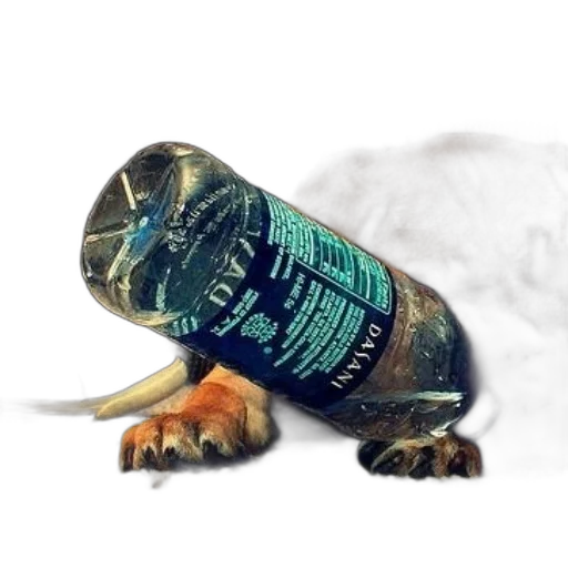 bottle, animal, dragon, creature transparent PNG cut-out