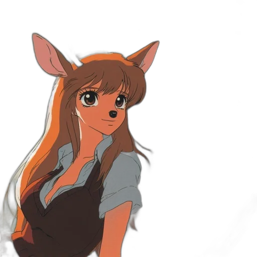 staff, animal, dress, creature transparent PNG cut-out