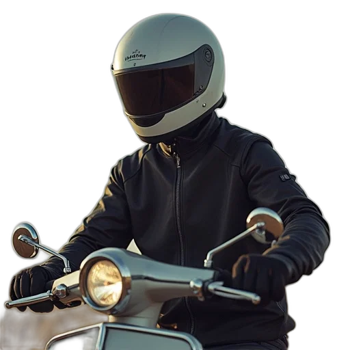 jacket, mask, concept art, 3d render transparent PNG cut-out