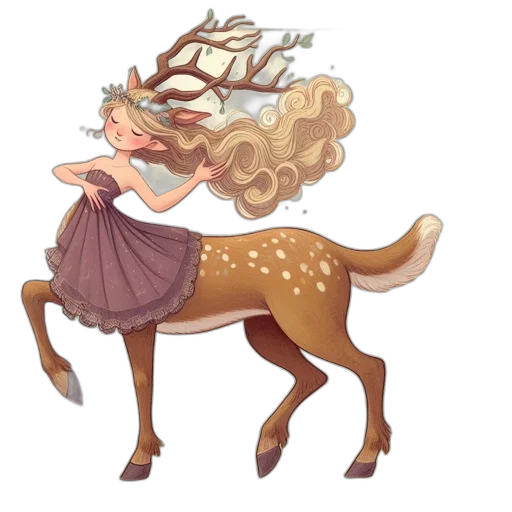 dress, crown, creature, concept art transparent PNG cut-out